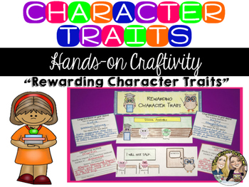 Preview of Character Traits Craftivity