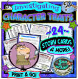 CHARACTER TRAITS: TASK CARDS & MORE!