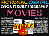CHARACTERS FROM MOVIES/FILM: 60 Fictional Digital Stick Fi