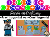 Types of Characters Craftivity