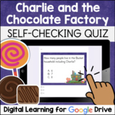 CHARLIE & THE CHOCOLATE FACTORY Book Quiz Comprehension Qu