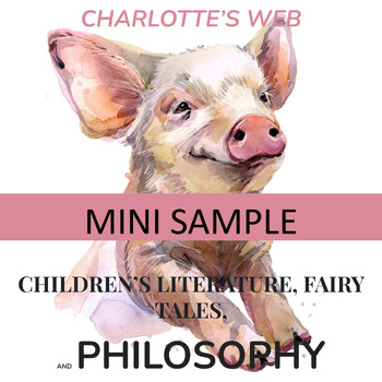 Preview of Charlotte's Web comprehension questions, after testing ideas for middle school