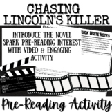 CHASING LINCOLN'S KILLER | Novel Study Intro Activity | Vi