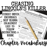CHASING LINCOLN'S KILLER | Novel Study Unit Activity | Rei