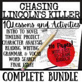 CHASING LINCOLN'S KILLER | Novel Study | Unit Bundle 10 Re