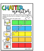 CHATTER MONITOR - Tracker/record sheet