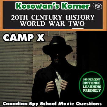 Preview of CHC2D: Camp X: Questions for Film