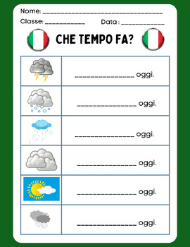 Preview of CHE TEMPO FA?