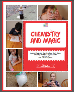 Preview of CHEMISTRY AND MAGIC: STEM kids 4-10