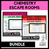 CHEMISTRY Alcohols, Carboxylic Acids and Esters & REDOX Es