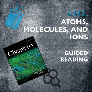 Preview of CHEMISTRY - Ch.2 Atoms, Molecules, and Ions - Read-along Chapter Guide