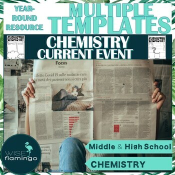 Preview of CHEMISTRY Current Event Article Analysis Templates