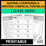 CHEMISTRY Naming Compounds & Writing Chemical Formulas Esc