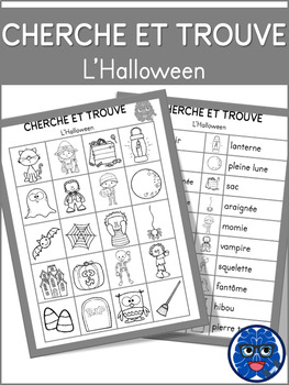 Preview of CHERCHE ET TROUVE: L'HALLOWEEN - Find it Halloween (FRENCH)