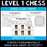 CHESS Drag n' Drop ACTIVITY: Chess Piece Understanding - G