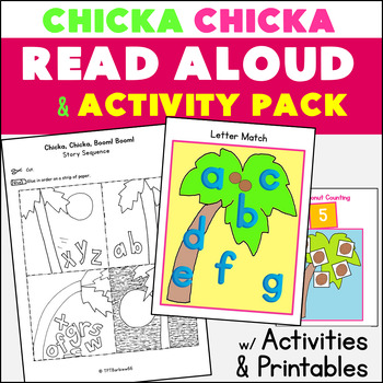 Preview of CHICKA CHICKA Read Aloud and ABC & 123 Activity Pack
