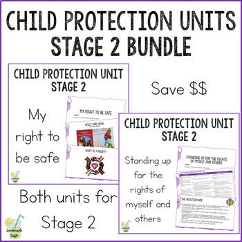 Preview of CHILD PROTECTION BUNDLE - Stage 2