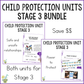 Preview of CHILD PROTECTION BUNDLE - Stage 3