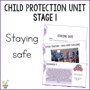Preview of CHILD PROTECTION UNIT - Stage 1: Staying Safe