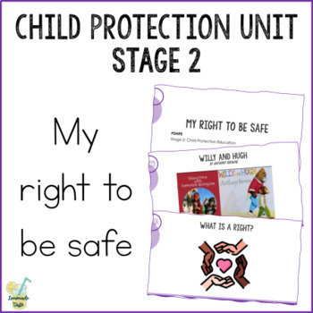 Preview of CHILD PROTECTION UNIT - Stage 2: My right to be safe