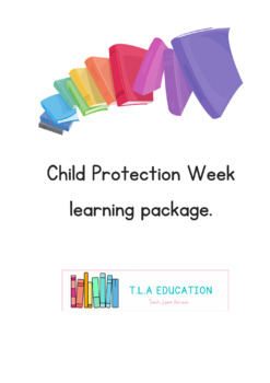 Preview of CHILD PROTECTION WEEK LEARNING PACKAGE.