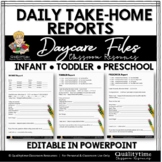 CHILDCARE DAILY TAKE-HOME REPORTS INFANTS TODDLERS PRESCHOOL