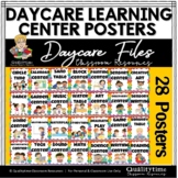 CHILDCARE DAYCARE OR CLASSROOM LEARNING CENTER ACTIVITY POSTERS