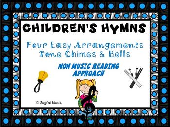Preview of CHILDREN’S HYMNS #2 Easy Tone Chimes & Bells Arrangements