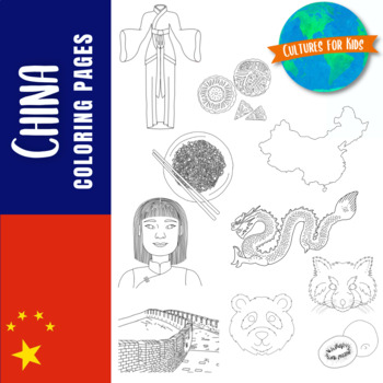 Preview of CHINA Coloring Pages