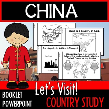 Preview of CHINA - Country Study Booklet and Powerpoint