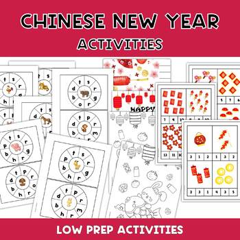 CHINESE LUNAR NEW YEAR 2023 Year of the Rabbit Activity Pack - No prep