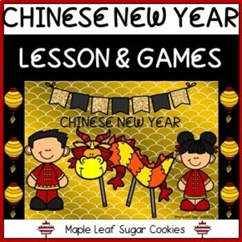 Preview of CHINESE NEW YEAR 2022 LESSON GAMES * Reading * Social Studies * DRAGON FUN!!!