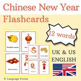 CHINESE NEW YEAR'S English Flashcard | Chinese New Year's 
