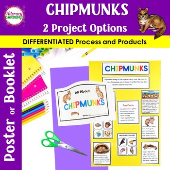 Preview of CHIPMUNKS Animal Research Project | Animal Research Template