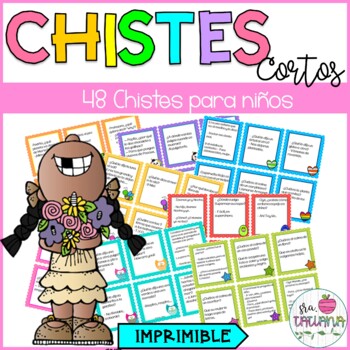 Preview of Spanish Jokes for the Classroom | Chistes Cortos para el Salón de Clase