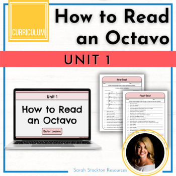 Preview of CHOIR UNIT ONE How to Read an Octavo | How to Read Music