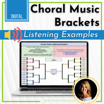 Preview of CHORAL MUSIC Listening Examples for Middle/High School Choir