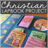 CHRISTIAN Lapbook Project | Bible Study Interactive Notebo