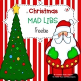 CHRISTMAS - A MAD LIBS GRAMMAR ACTIVITY