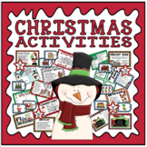 CHRISTMAS ACTIVITIES AND GAMES TEACHING RESOURCES EYFS KS1