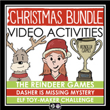 Christmas Activities Video Bundle: Holiday Mystery, Escape