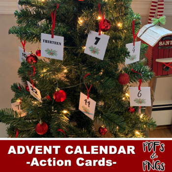 Preview of CHRISTMAS ADVENT CALENDAR - Cards & Envelopes - Inspirational Acts of Love
