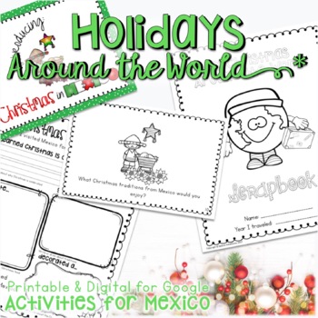 Preview of Holidays Around the World | Distance Learning | Digital for Google | Printable