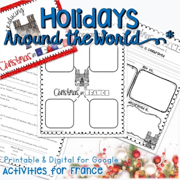 Preview of Holidays Around the World | For Distance Learning | Digital and Printable