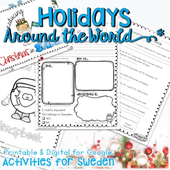 Preview of Holidays Around the World | For Distance Learning | Digital and Printable