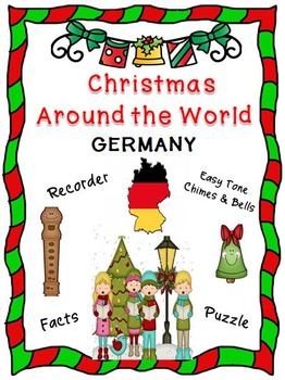 Preview of CHRISTMAS AROUND THE WORLD:  Germany – O Christmas Tree  FREEBIE