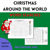 CHRISTMAS  AROUND THE WORLD WORD SEARCH PUZZLES | DECEMBER