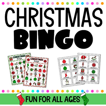 CHRISTMAS BINGO by Kirk's Klassroom | TPT