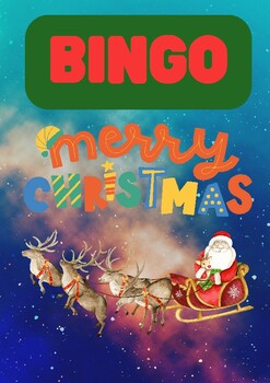 Preview of CHRISTMAS BINGO GAME.CHRISTMAS ACTIVITY.