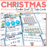 Christmas Math Activities Multiplication Task Cards Scoot